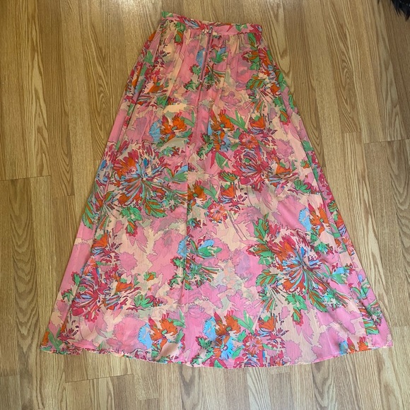 Giani Bini Beautiful vibes layered maxi skirt small - Picture 3 of 10